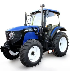 Lovol Tractor 50hp 4wd with Motocultivador for Farm Used